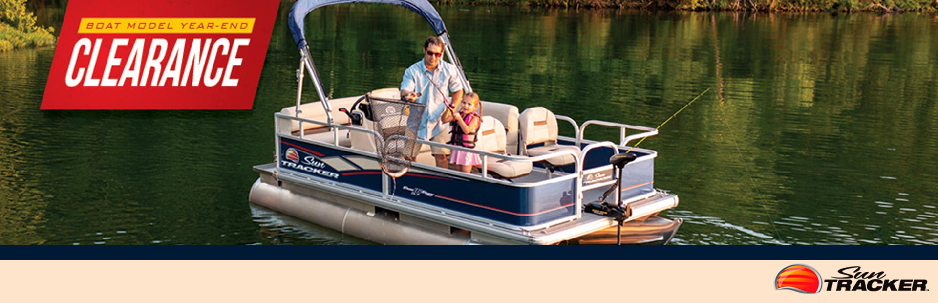 Sun Tracker: Boat Model Year-End Clearence